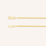 1.7mm Serpentine Chain Necklace