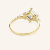 Nalani Princess Cut Diamond Engagement Ring