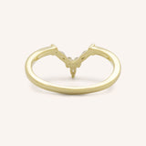 Taylor Curved Diamond Wedding Band