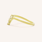 Taylor Curved Diamond Wedding Band