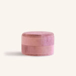 Velvet Backdrop Earring Box - Rose Pink closed