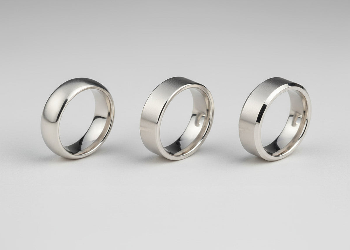 How to Choose Your Wedding Ring Profile – A Gilded Leaf