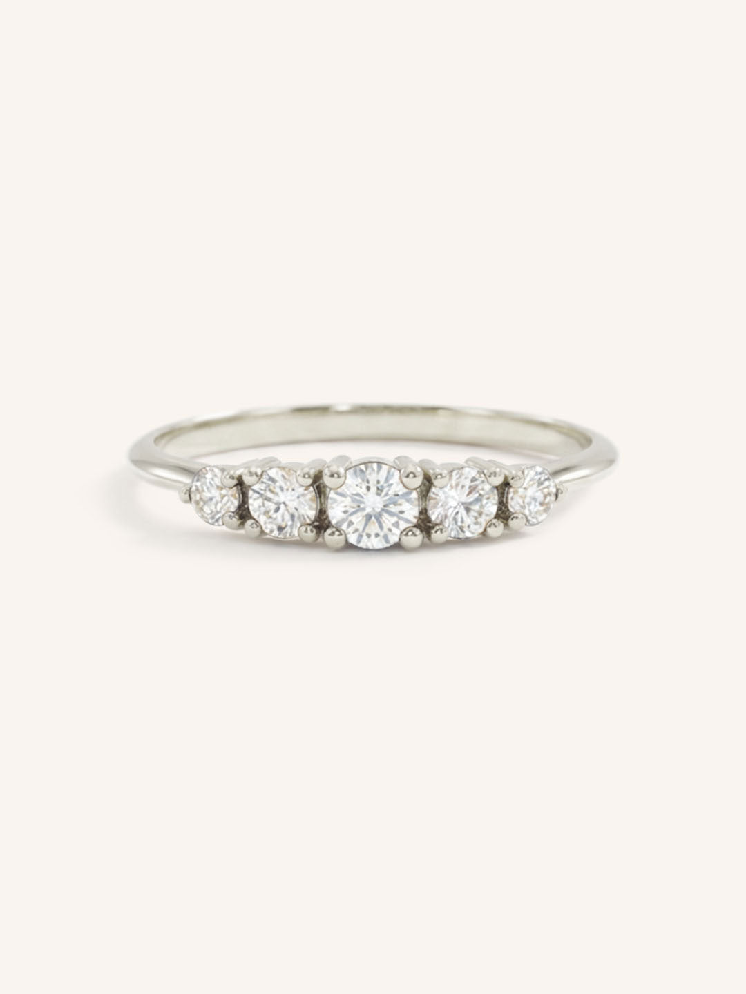 Lovett Five Stone Diamond Anniversary Ring