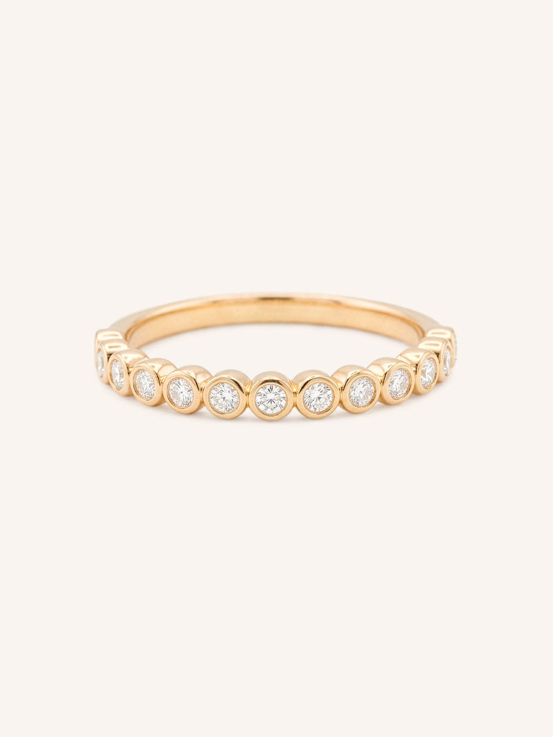 Juno Round Diamond Anniversary Band