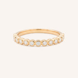 Juno Round Diamond Anniversary Band