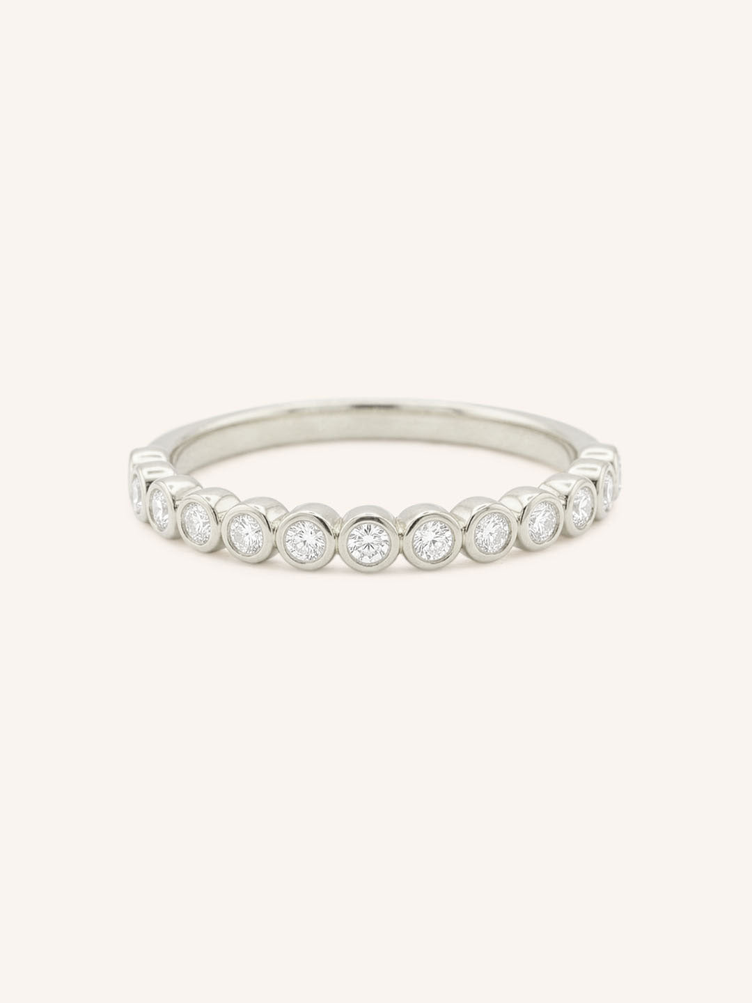 Juno Round Diamond Anniversary Band