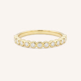 Juno Round Diamond Anniversary Band