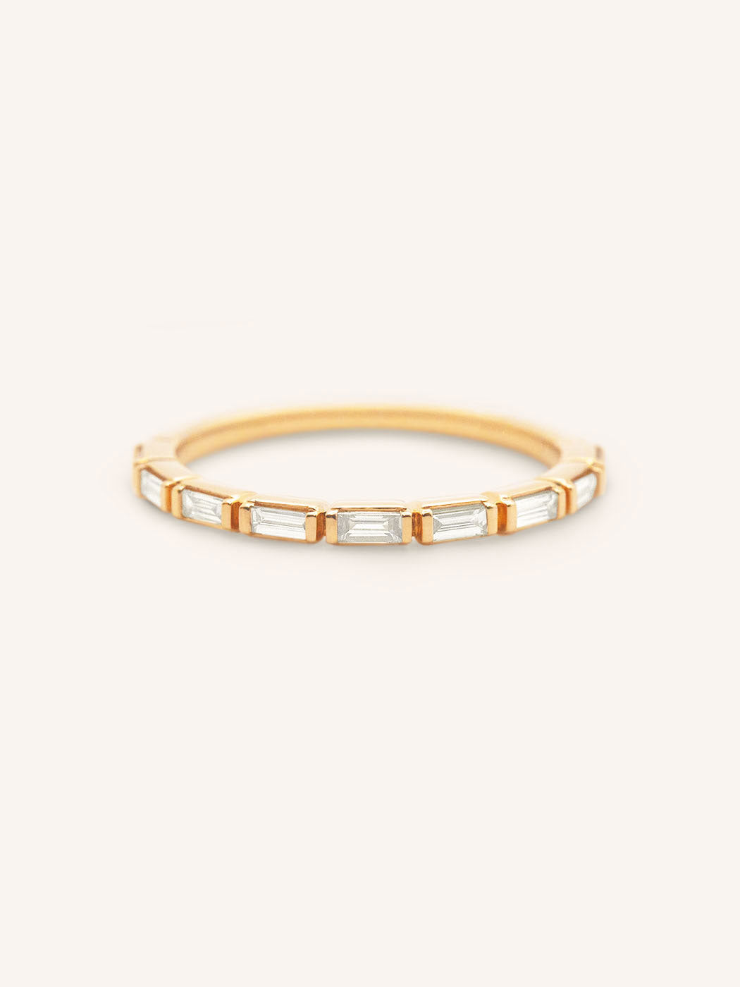 Montville Bezel Baguette Diamond Anniversary Band