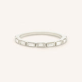 Montville Bezel Baguette Diamond Anniversary Band