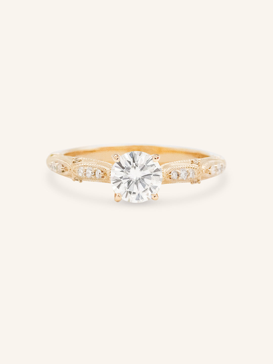 Esther Round Diamond Engagement Ring