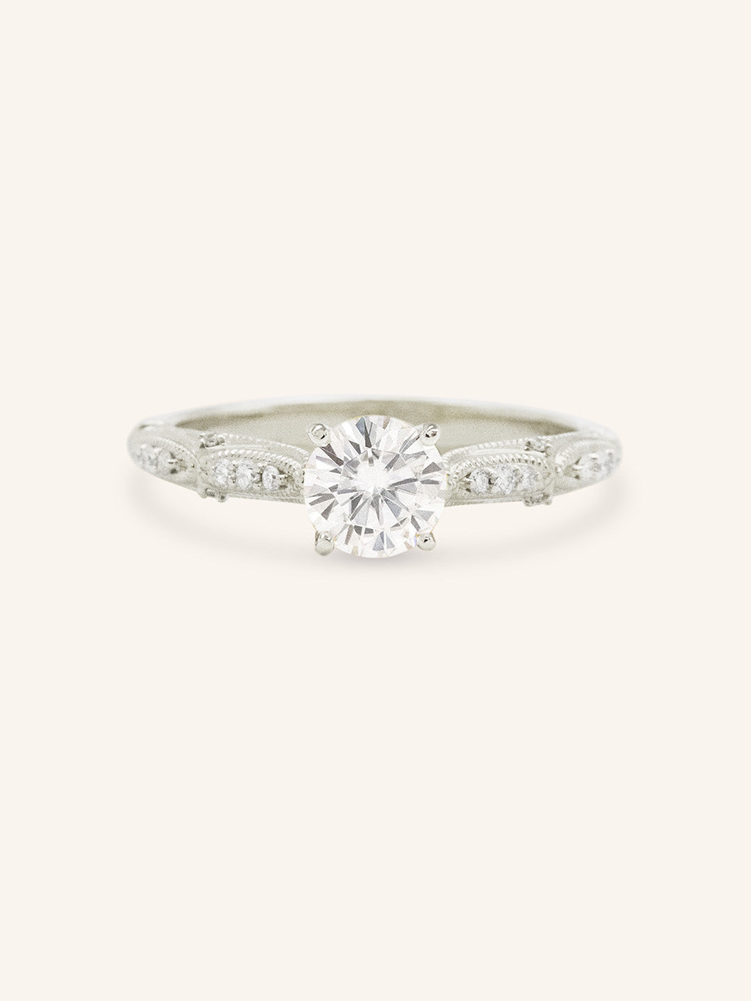 Esther Round Diamond Engagement Ring