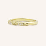 Esther Diamond Accented Wedding Band