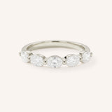 Maisi Oval Diamond Wedding Ring