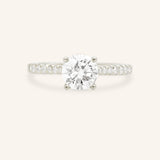 Nola Jean Round Diamond Engagement Ring