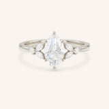 Kyleigh Marquise Cut Diamond Engagement Ring