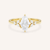 Kyleigh Marquise Cut Diamond Engagement Ring