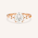 Kyleigh Oval Cut Diamond Engagement Ring