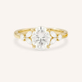 Kyleigh Oval Cut Diamond Engagement Ring