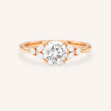 Kyleigh Round Diamond Engagement Ring