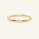 Cabot Spaced Diamond Wedding Band