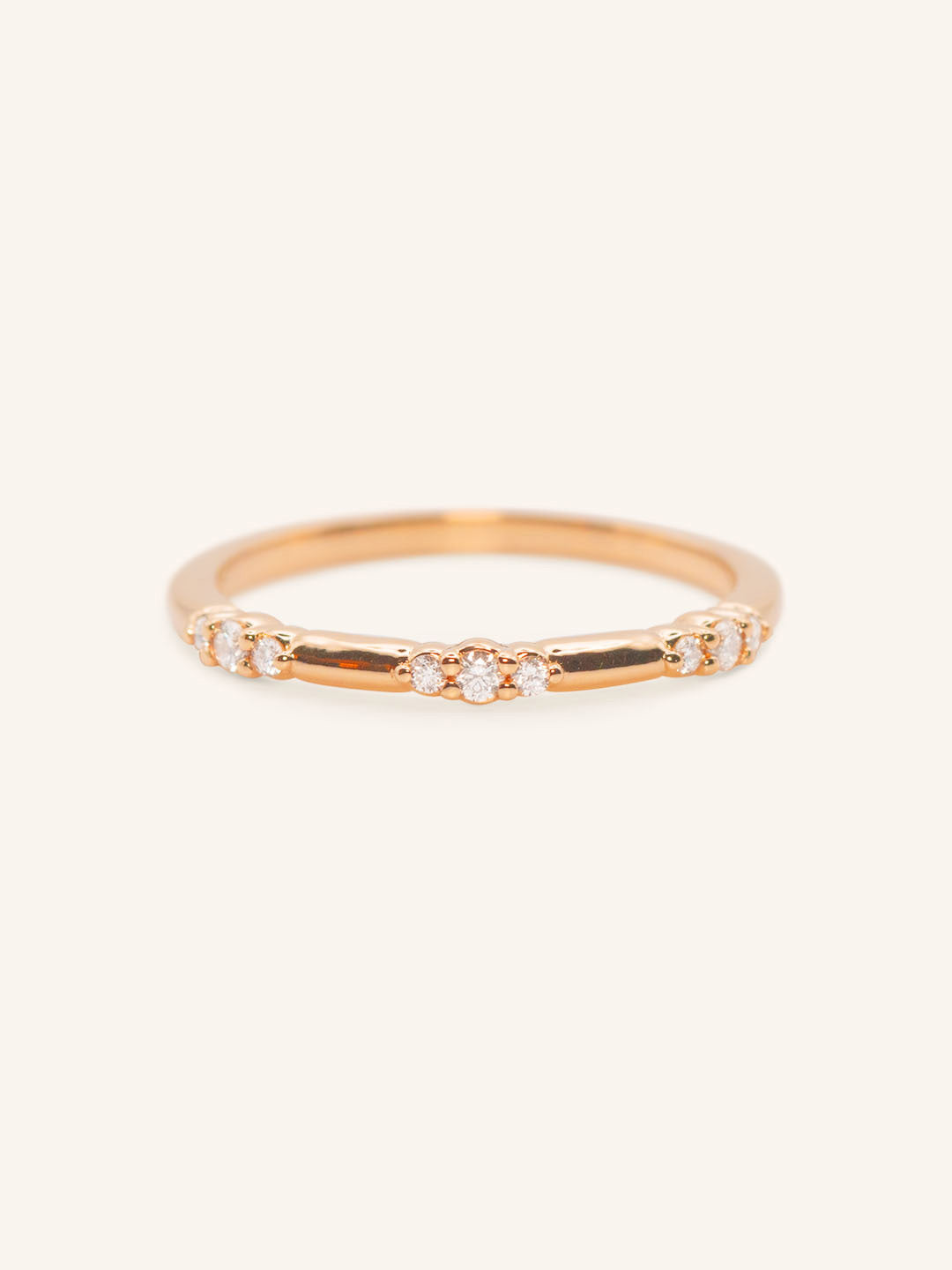 Cabot Spaced Diamond Wedding Band