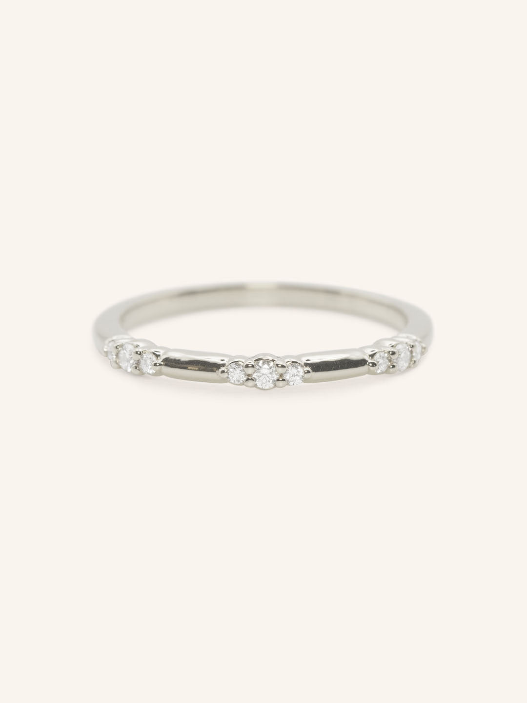 Cabot Spaced Diamond Wedding Band