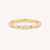 Cabot Spaced Diamond Wedding Band