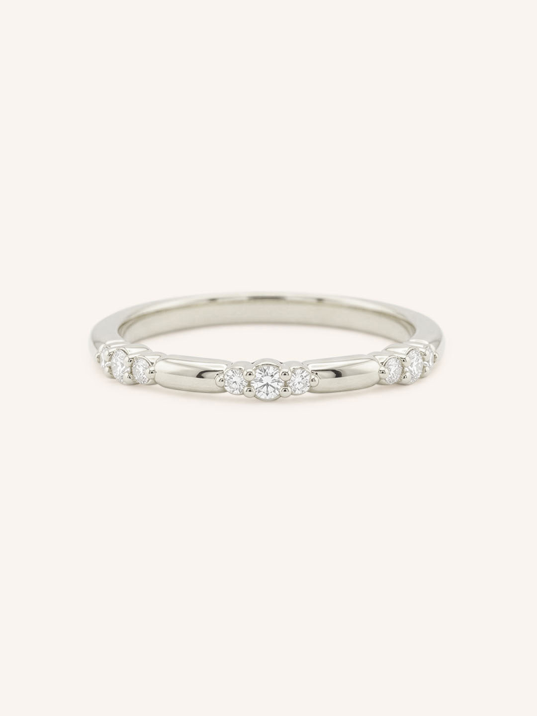 Cabot Spaced Diamond Wedding Band