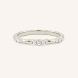 Cabot Spaced Diamond Wedding Band