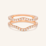 Andera Double Band Diamond Ring Guard