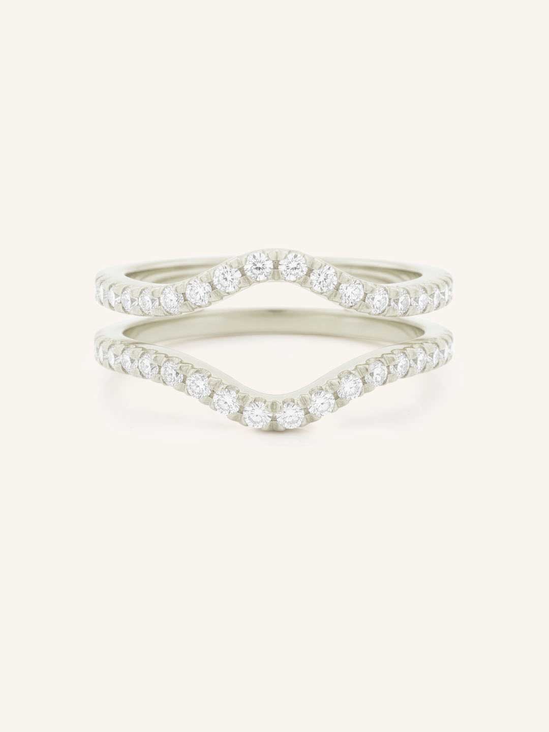 Andera Double Band Diamond Ring Guard