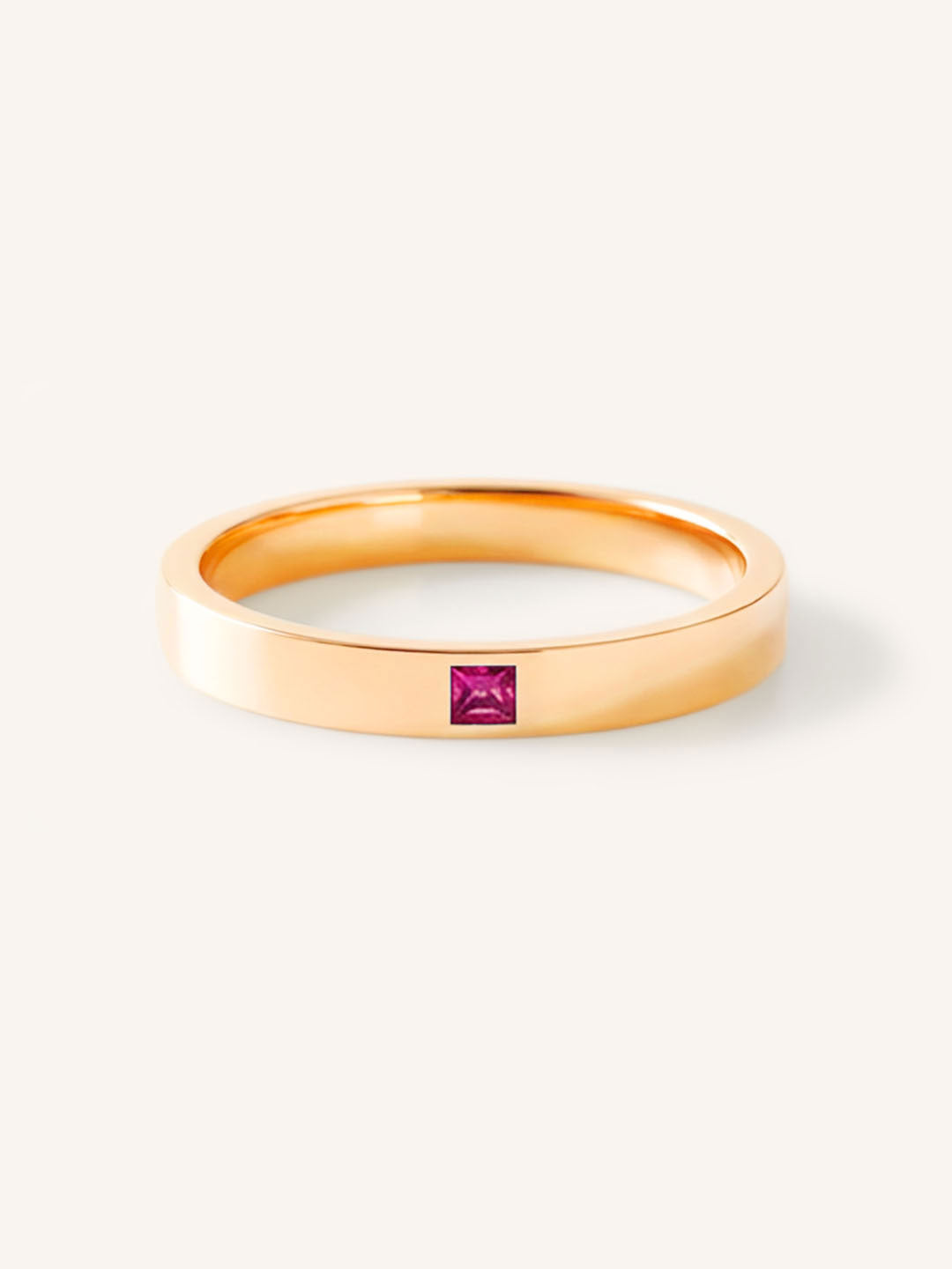 Torrey Square Ruby Flat Band