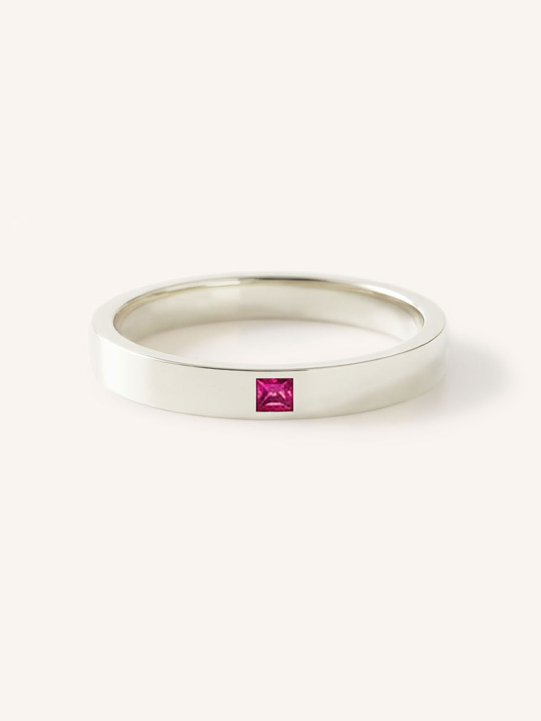 Torrey Square Ruby Flat Band