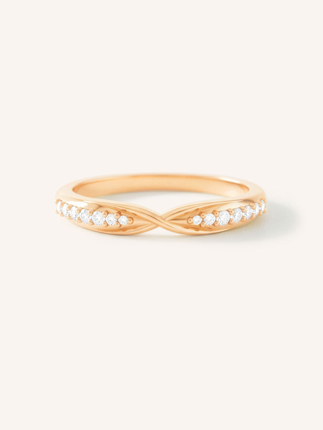 Sorrel Diamond Criss-Cross Contour Band