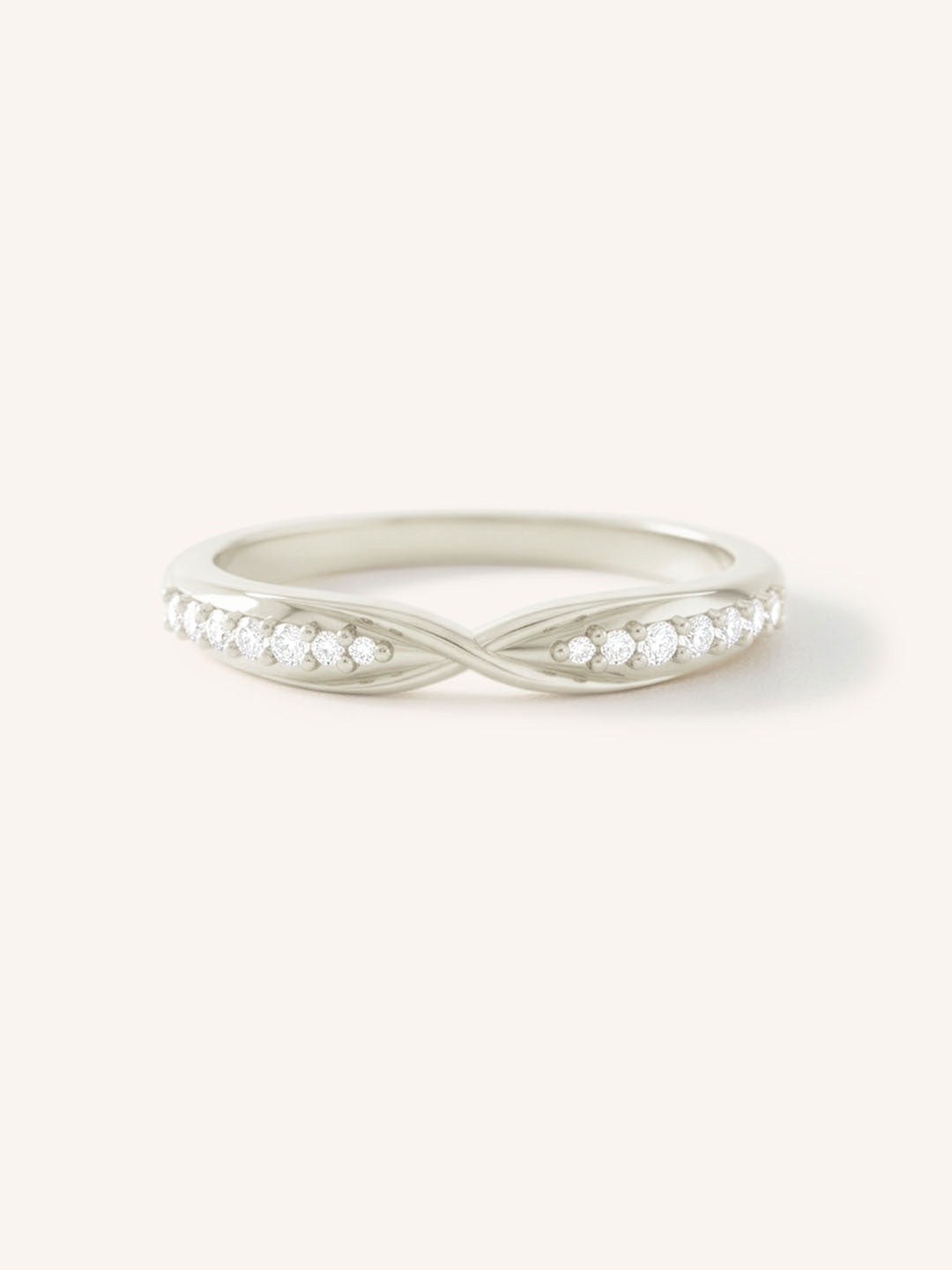 Sorrel Diamond Criss-Cross Contour Band