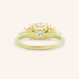 Janess Round Cluster Engagement Ring