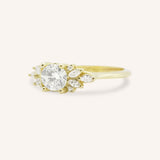 Janess Round Cluster Engagement Ring