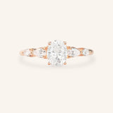 Bella Oval Diamond Engagement Ring