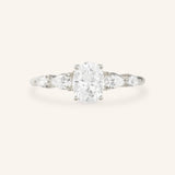 Bella Oval Diamond Engagement Ring