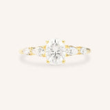Bella Oval Diamond Engagement Ring