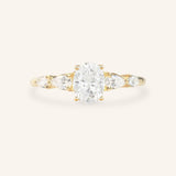 Bella Oval Diamond Engagement Ring