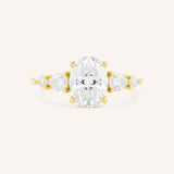 Bella Oval Diamond Engagement Ring
