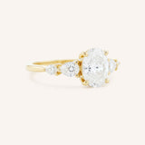 Bella Oval Diamond Engagement Ring