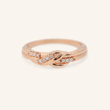 Melody Diamond Knot Ring