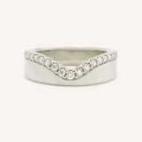 Margue Curved Diamond Ring