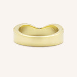 Margue Curved Diamond Ring