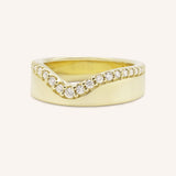 Margue Curved Diamond Ring