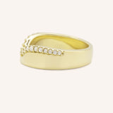 Margue Curved Diamond Ring