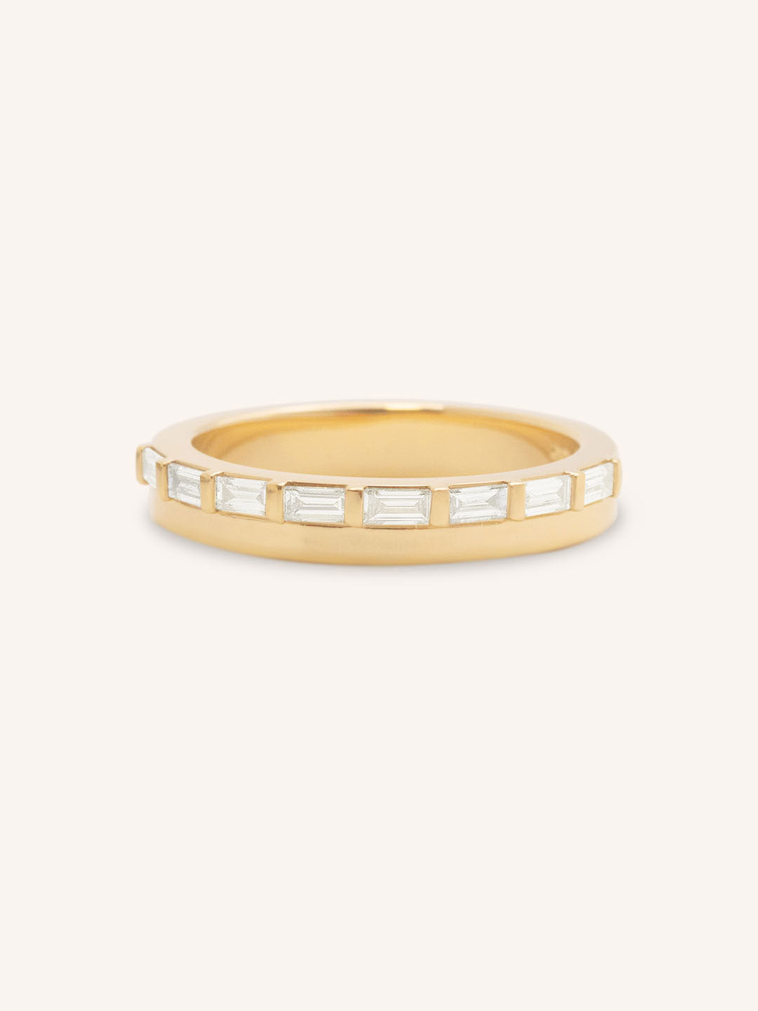 Eleanor Off-Set Diamond Anniversary Band