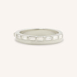 Eleanor Off-Set Diamond Anniversary Band